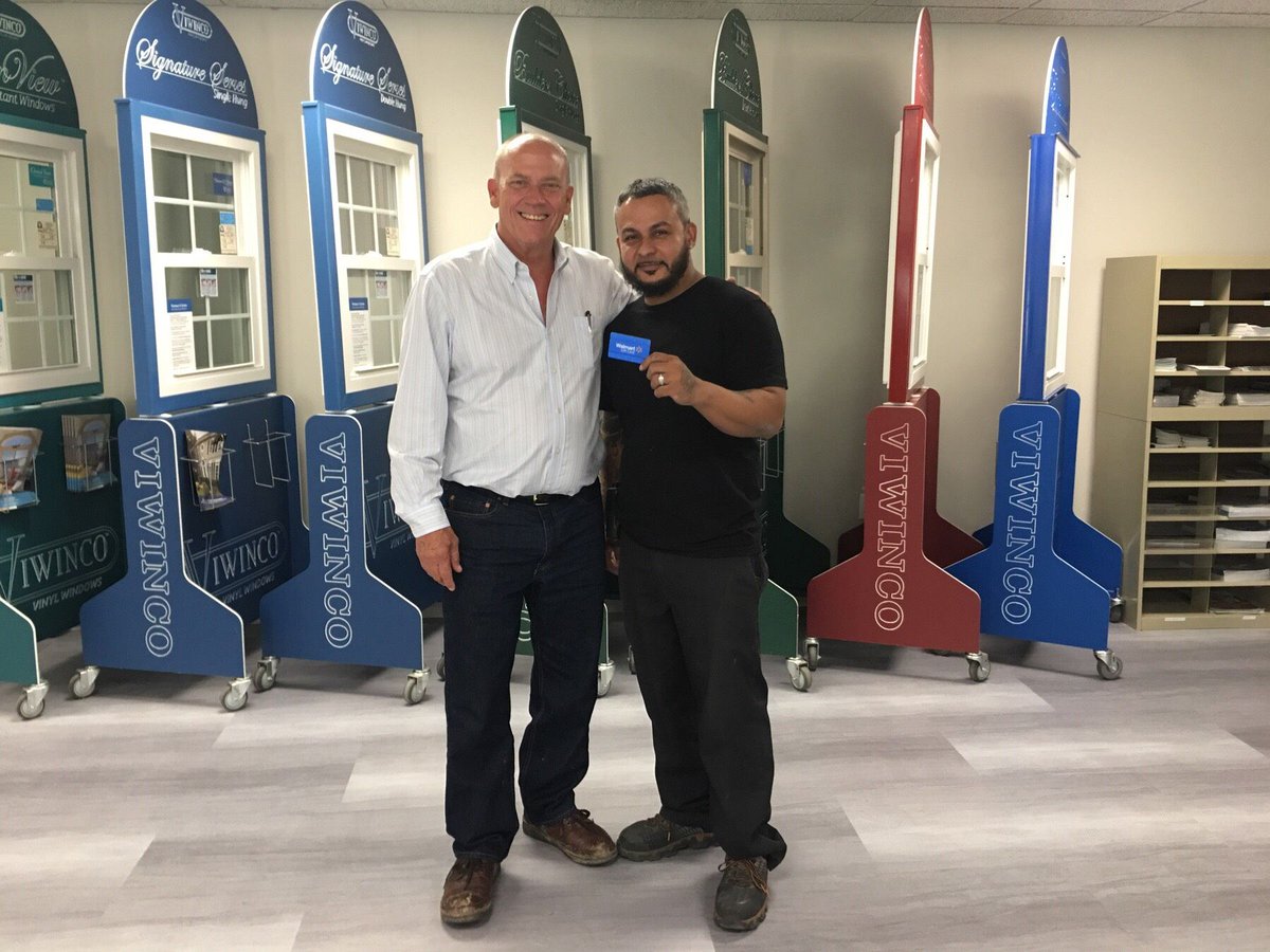 A big congratulations to Elvin on being awarded the Viwinco safety award for the month of September. Elvin suggested creating crosswalks in the plant floor to indicate fork lift driver blind spots! 

#safedriving #viwincowindows #employeesafety #worksafe #besafe #safety #staysafe