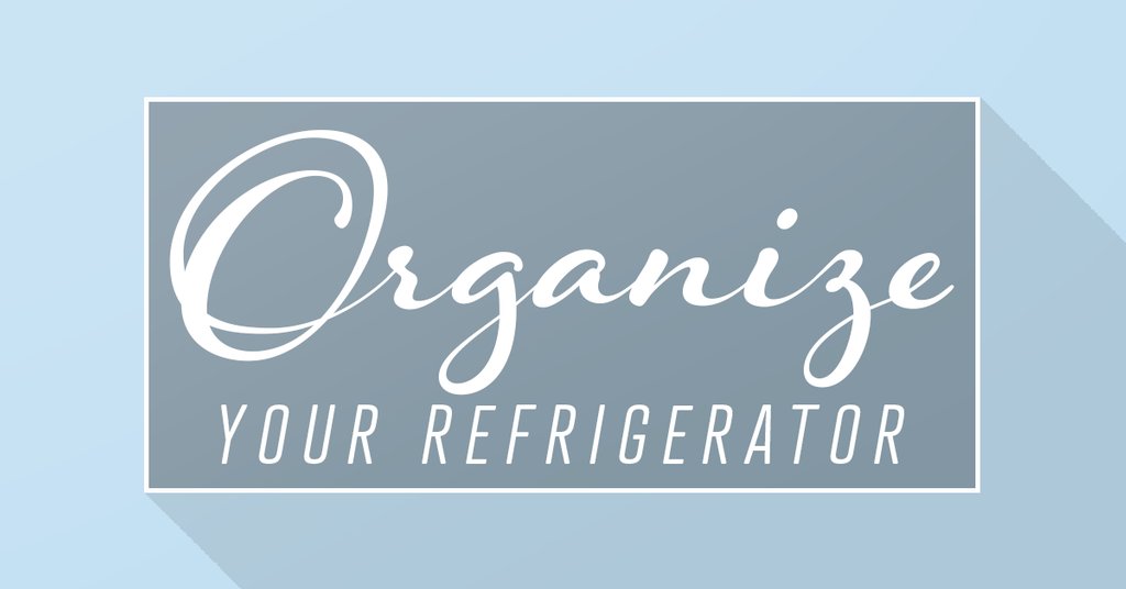 Use plastic bins in your refrigerator to easily organize and grab what you need. #organized