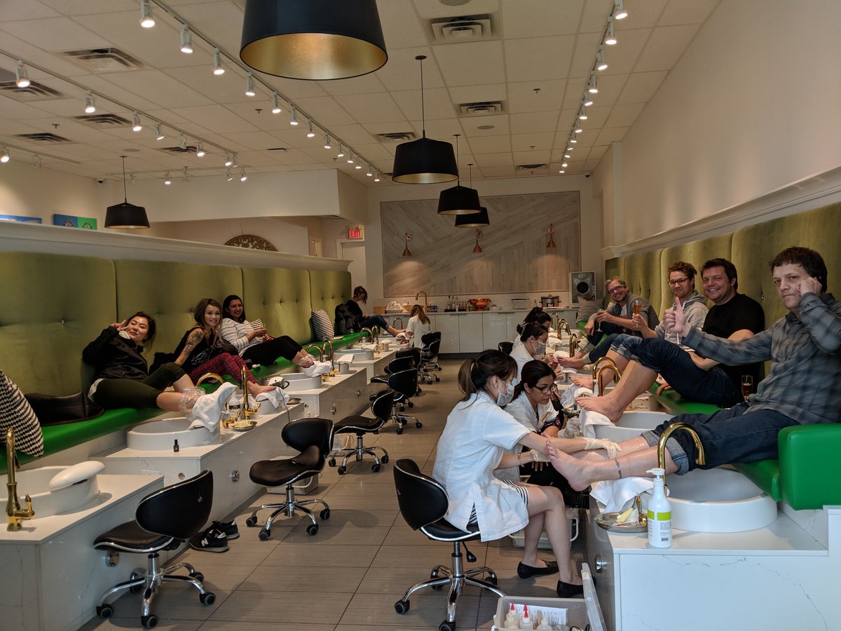 SimpleSimpleAds's tweet image. Office Pedis Trip!