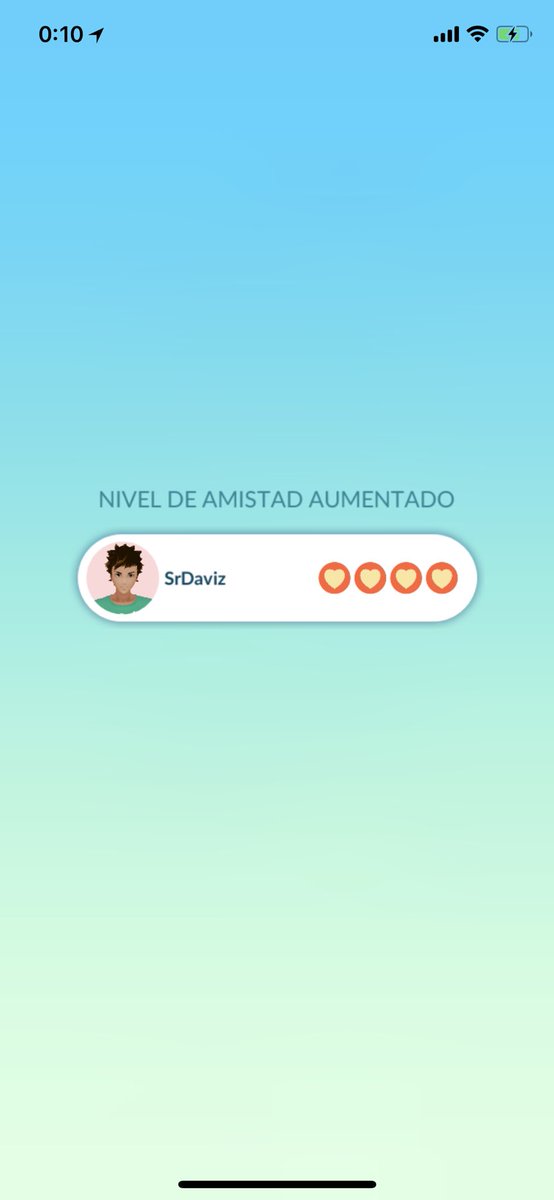 davidsans18's tweet photo. Por fin mi primera amistad sin igual 😍😍
#pokemon #pokemongo #pokemonespaña #pokemonpamplona #TeamInstinct #teamyellow #equipoinstinto #equipo amarillo #nivel40 #nvl40 #nivel40españa #PokemonDay2018 #PokemonGogen3 #nivel40x2 #nvl40x2 https://t.co/OGsGso55ca