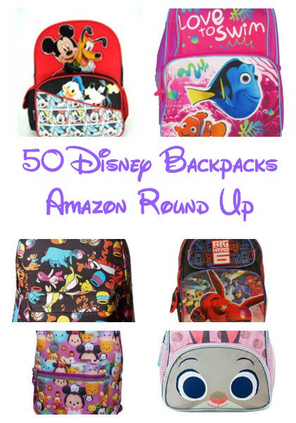 Here is a list of 50 DISNEY BACKPACKS - that are perfect for the little Disney Fan in your life. #BACKTOSCHOOL (ad) bit.ly/2ol0Jym