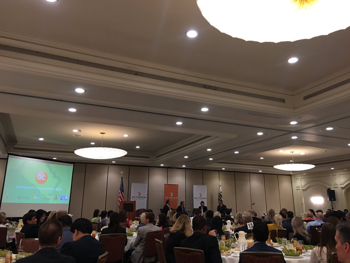 OCGrantmakers's tweet photo. Great to hear from OCG member @cfcoc today at the @OC_Forum #communityindicators lunch, sharing the importance of investment in #earlychildhoodeducation. #philanthropy #leadership #orangecounty https://t.co/Ct8ygNvR9z