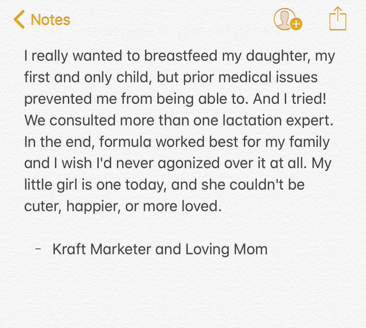 KraftBrand's tweet image. When it comes to #breastfeeding, you do you. Here’s one of our stories. 🤱🍼