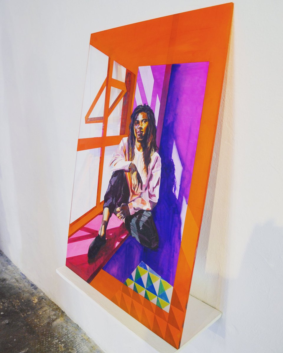 126Gallery's tweet photo. Rapport, 2018, acrylic and oil on perspex by @peterbradleyartist part of "Plane / Potty" runs till October 14th.
#Artwork #126ArtistRunGallery #NewMaterialists #Gallery #Exhibition #Galway #peterbradley #lauraangell #PlanePotty #colour #painting #oilpaint #perspex #rapport #art https://t.co/UBuebaUV4Z