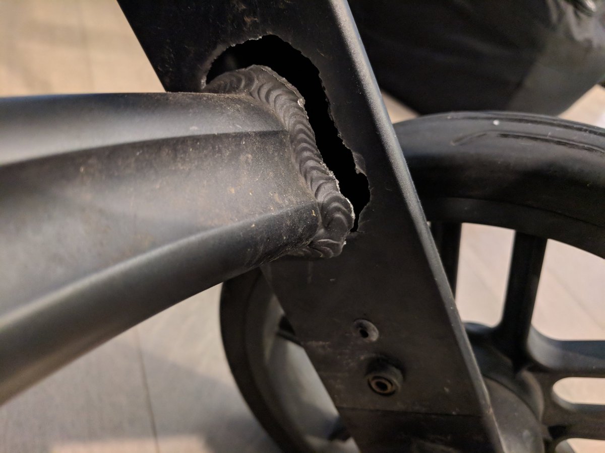 uppababy vista broken frame