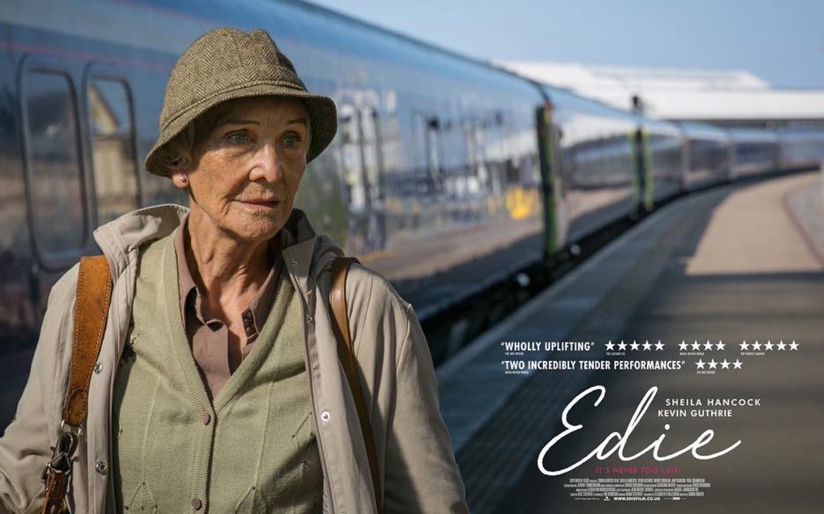 SimonHunterfilm's tweet photo. At 83, Edie decides to leave her home behind and embark on a lifelong dream. Start your journey with her now by visiting EDIE's pre-order page: https://t.co/XHjP8zcv4B
#itunes #amazonprime #skycinema #btstore #talktalk #googleplay #virginmediastore #ediefilm #sheilahancock https://t.co/x5mXHX4G34