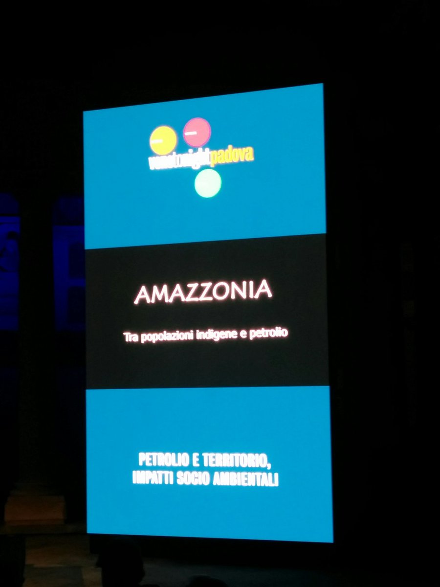 MasterGIS_Droni's tweet photo. L'intervista del @IlBoLive ai nostri #ricercatori su #Amazzonia e #petrolio
#venetonight2018 #Nottericercatori #unipd #28settembre 
#researchersnight https://t.co/GvsI58D5FG