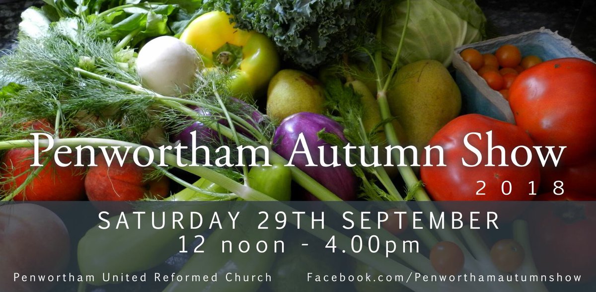 Hope to see you at Penwortham Autumn Show! We will be singing at 2.15 and 3.15pm 🌹