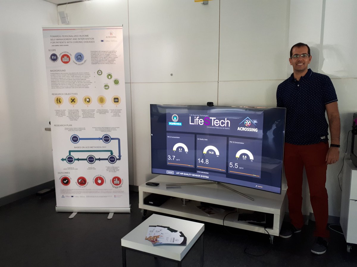 Josegterius's tweet photo. Presenting our work!! #EuropeanResearchersNight #NocheEuropeadelosInvestigadores  @madrimasd @Life_S_Tech @acrossing_itn https://t.co/7ui3fiLO9J