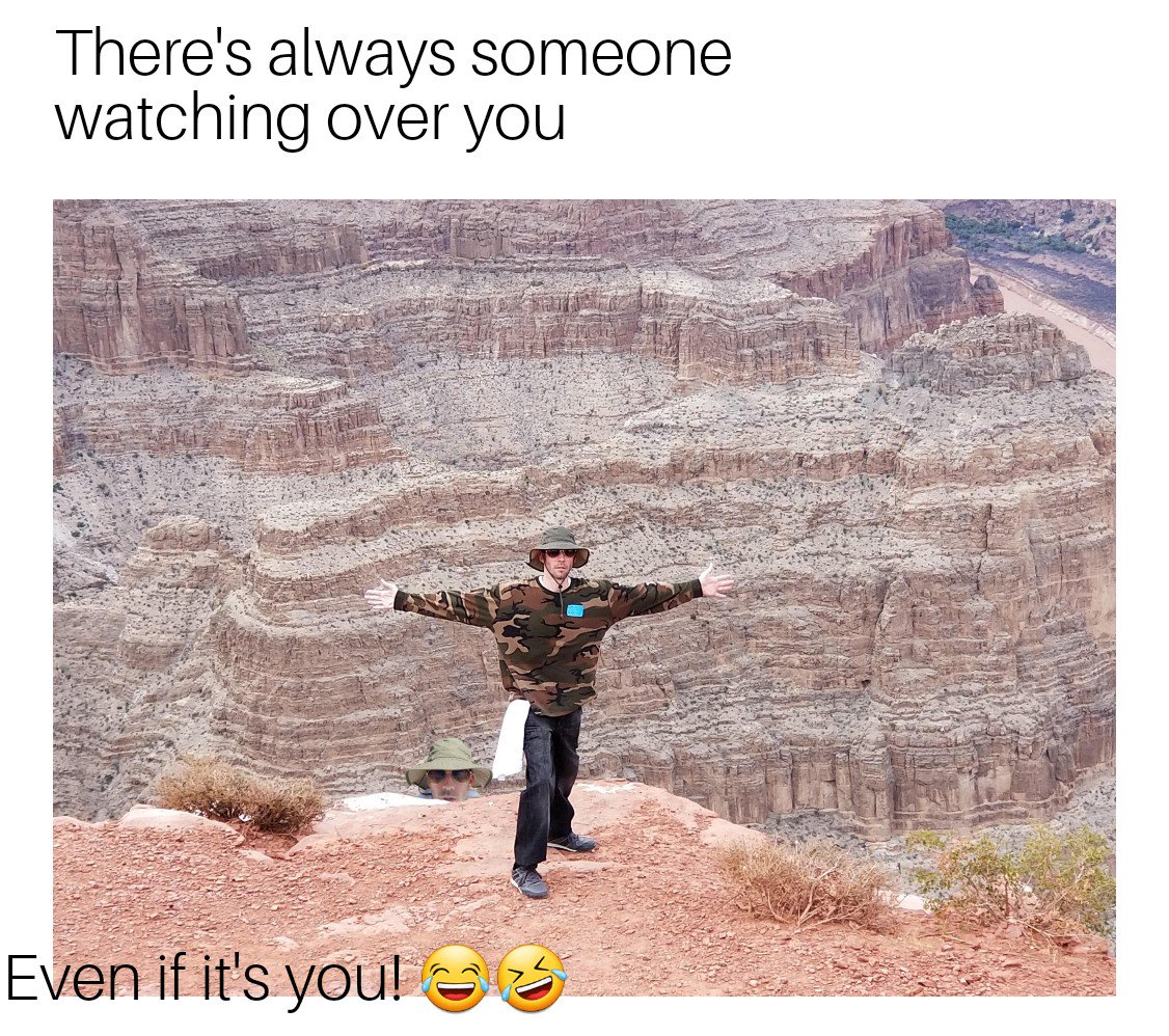jessemp3's tweet photo. #GrandCanyon #livinglifeontheedge #protectyaneck #igotchaback @MartyParish https://t.co/96DniVSTIw