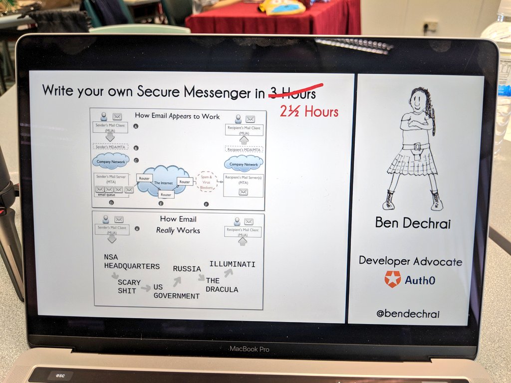 bendechrai's tweet image. So after realising this morning that my #phpconfasia workshop slides were on a laptop 6000km away, I rewrote them. I think they&apos;re 10 times better now. There&apos;s a reason for everything, eh!