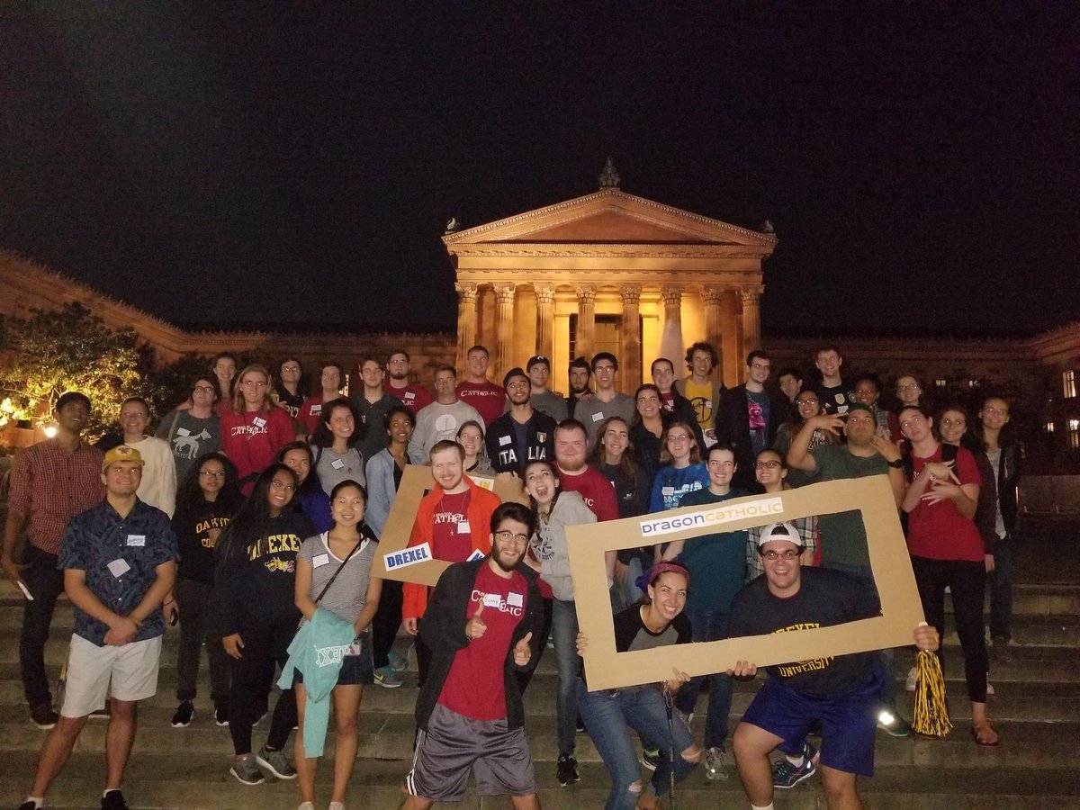 DrexelNewman's tweet photo. We are Dragon Catholic! #DrexelNewman #LockIn #DragonCatholic https://t.co/WPg7DpZ33h