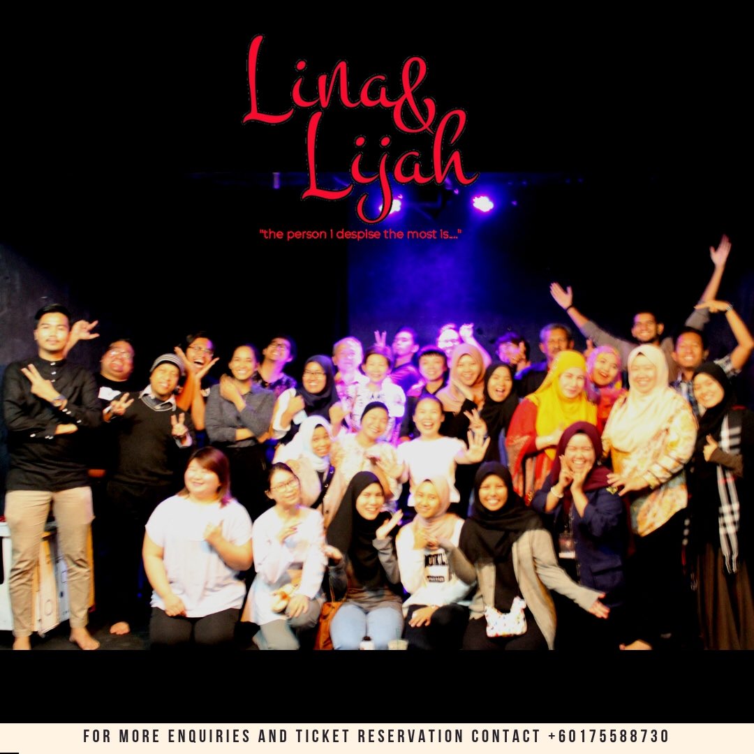 syafiqsyazim's tweet photo. Pementasan berbaki 2 lagi, malam ini dan esok. Jangan ketinggalan untuk dapatkan tiket di poster tertera. Ramai beri feedback positif. #linadanlijah #teatermalaysia #patblasstudio https://t.co/M0blmAEiv5