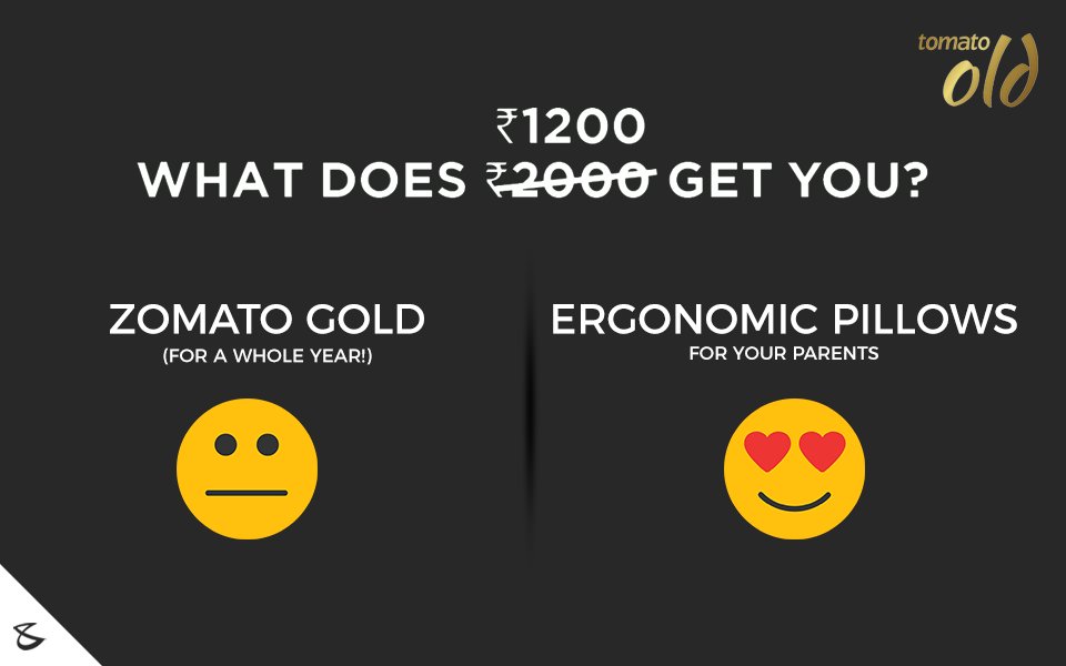 IamHiralRana's tweet photo. Spend wisely! 

Choose the BEST!

Image Credit: @CompuBrain

#zomatogold #MoneyMatters https://t.co/eCxh5BLAUa
