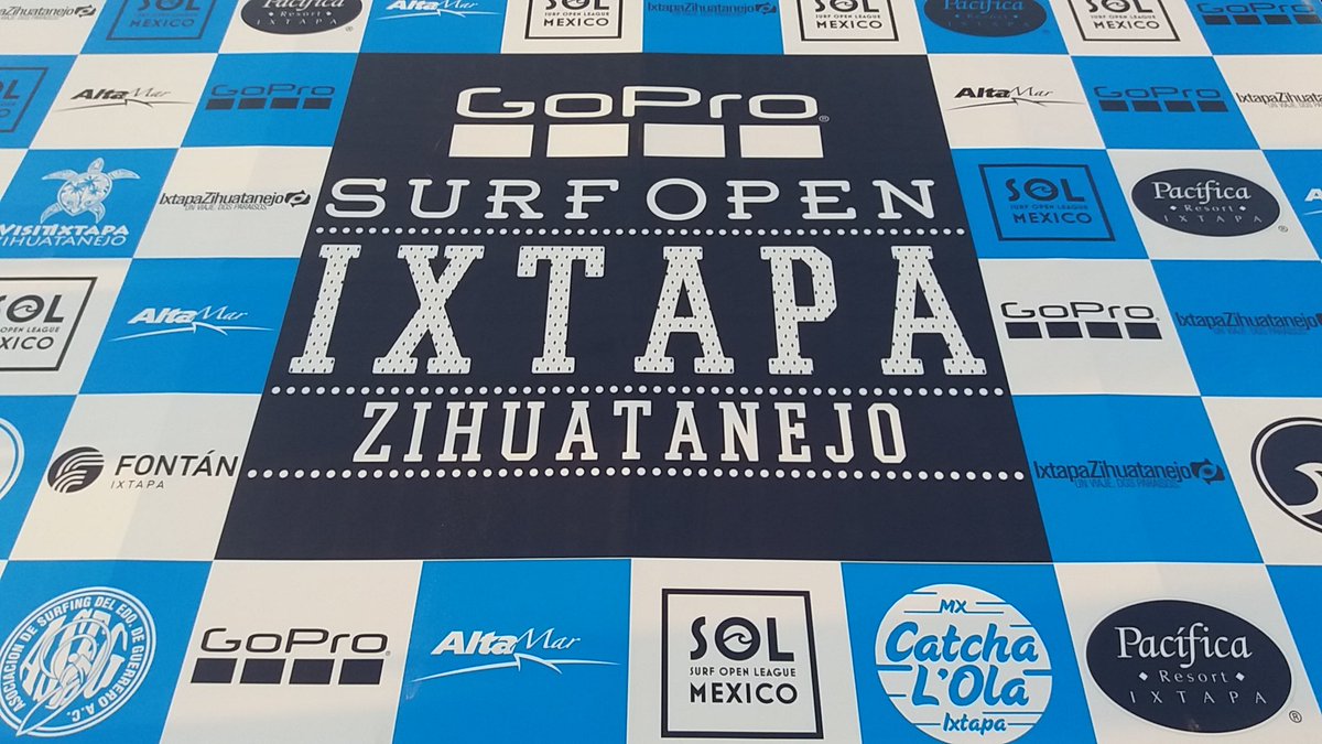 pedrocastelan's tweet photo. Hoy iniciamos este gran evento #GoProSurfOpen #IxtapaZihuatanejo @HectorAstudillo @erescalona11 @SurfOpenLeague @VisitMex @VisitIZ @AMHIZAC @HotelesZihua @dssdufoo @licgallegos @mar_senties @Sectur_Guerrero #Surf https://t.co/3xTbBABbyX