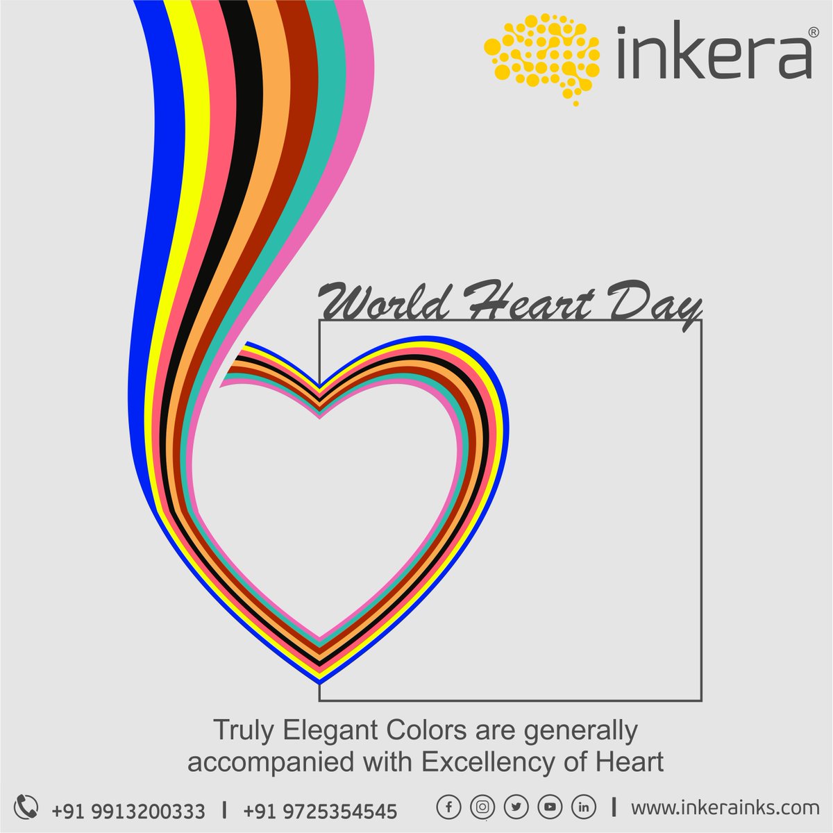 inkeraindia's tweet photo. #WorldHeartDay #World #Heart #Day 
#Inkera #India #Brand #Rising #Glue&amp;Grits #MetallicInk #Cromalux #EngraverInk #CoralRed #CanaryYellow #InkjetInks #DigitalInks #DigitileInks #CeramicRawMaterial #DecorativeTiles #GVT #FloorTiles #WallTiles
#ChangeForTheBetter #SayYesToChange https://t.co/w5TKAyeQh2