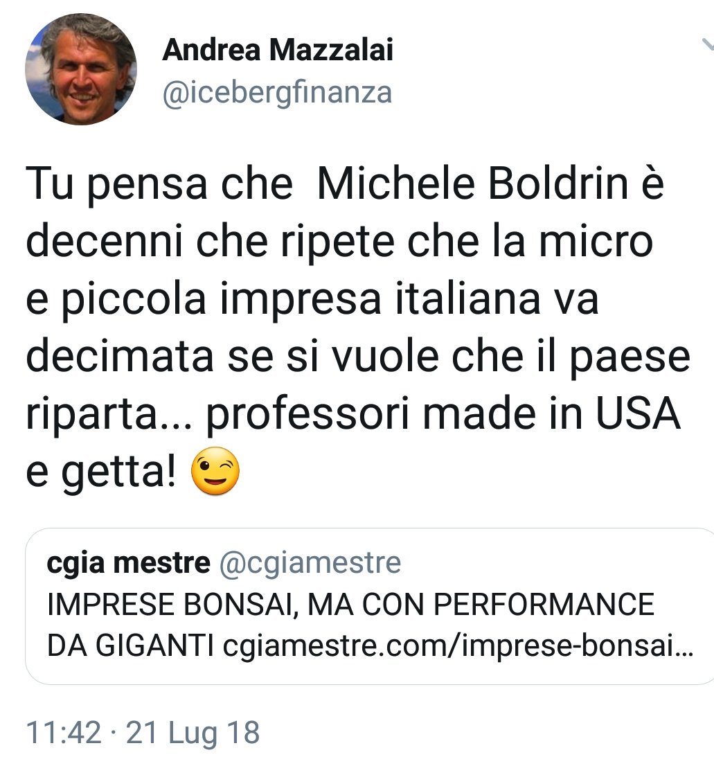 Michele Boldrin on Twitter &quot;Ecco a voi la finanziaria dell’Italia