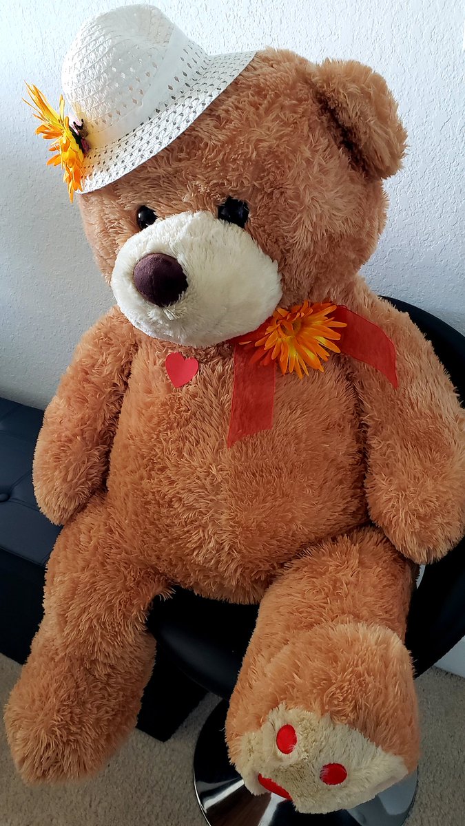 GoodSpiritDolls's tweet photo. Largest #haunteddoll up for adoption at https://t.co/OU6pkALo5B 
#hauntedteddybear 
#haunteddolls https://t.co/2YGlIw8F83