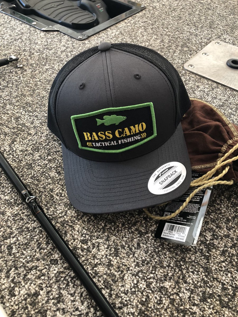 cord_mcclure's tweet image. Almost guaranteed to catch em in the new #BassCamo hat.  Thanks for the quick shipment Jeff!  @BassCamo