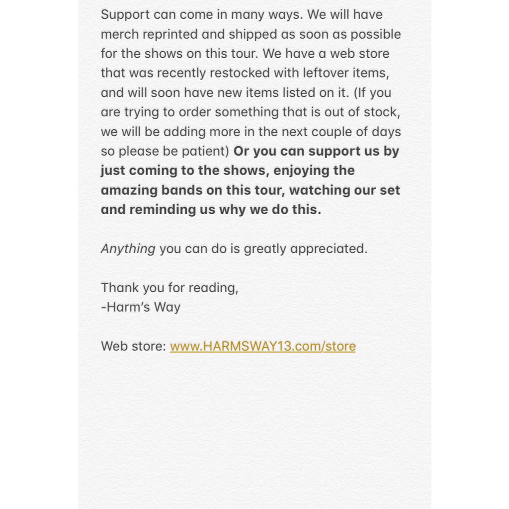 harmsxway's tweet image. We suffered a serious blow today. 

Please read and share if you can.
