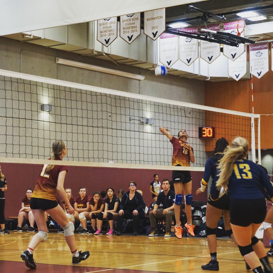 MDRathletics's tweet photo. Meadowridge vs @mulgraveschool. High level intensity senior girls Volleyball! Great game played between both teams. Proud of our girls for coming out and playing strong. Congratulations Mulgrave on a hard fought victory #mdrathletics #volleyball #sports #seniorgirlsvolleyball https://t.co/D1z3CQqbr5