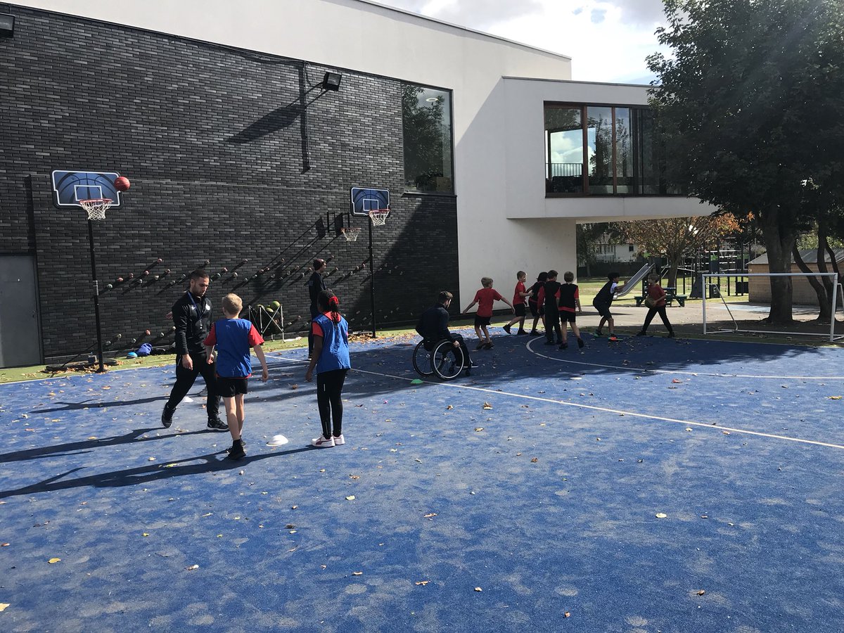 JAMerchant's tweet photo. #CoachTraining with @KnightsBball09 coaches @CoachAlainF @TobyGold18 Coach Noah.
Many thanks to @LowtherSchool staff &amp; pupils for helping us to improve. https://t.co/LOzF824H3w