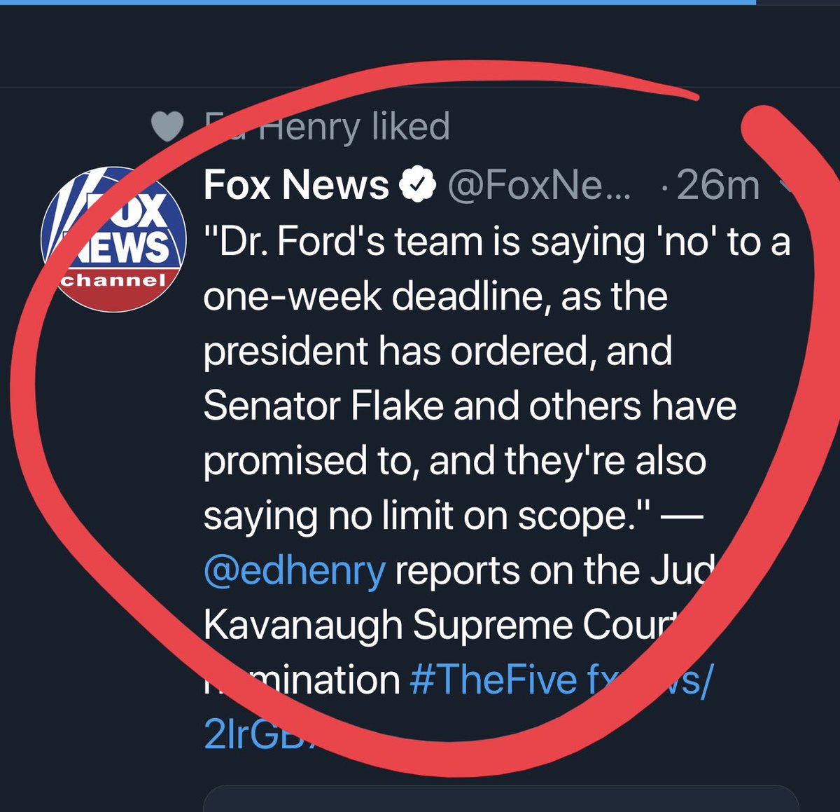 FRIZZFR8's tweet photo. @dbongino it's already changed.... 7 days battle cry is now unlimited scope and when the FBI is done.  This is a Circus... https://t.co/Wsnv1jXyox