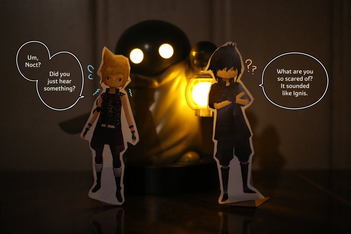 kobacake's tweet photo. Noct, exactly what does Ignis sound like to you...? @FFXVEN #FFXVPocketContest https://t.co/7I3spiQumm
