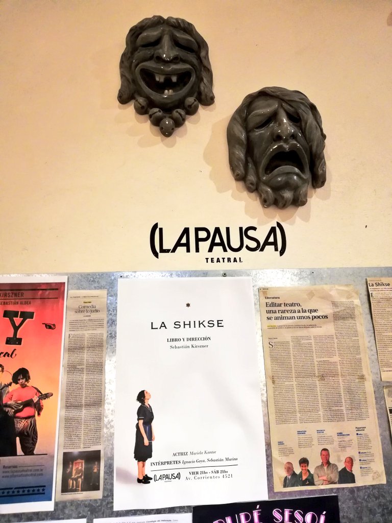marcelapgodoy's tweet photo. #NocheDeTeatro #LaShikse en @lapausateatral https://t.co/JwS2ibcMCY
