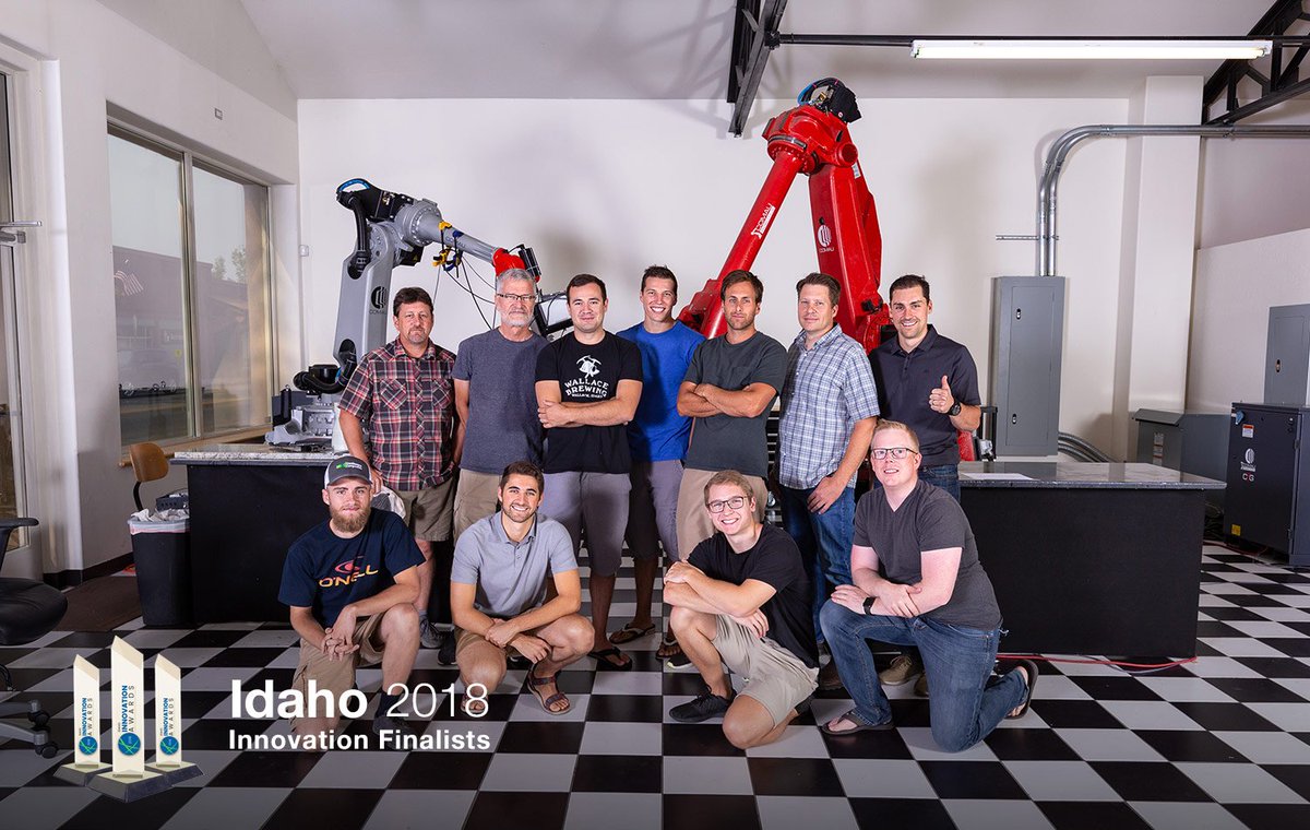 CF3DPrinting's tweet photo. We're honored to be announced as a finalist in the 2018 Idaho Innovation Awards and excited to see our CF3D™ technology being recognized by our state. #IdahoInnnovationAwards #ContinuousComposites #CF3D #thefutureofmanufacturing #coeurdalene #comosites
https://t.co/eXwW9kWS0K https://t.co/6Ths2apufl
