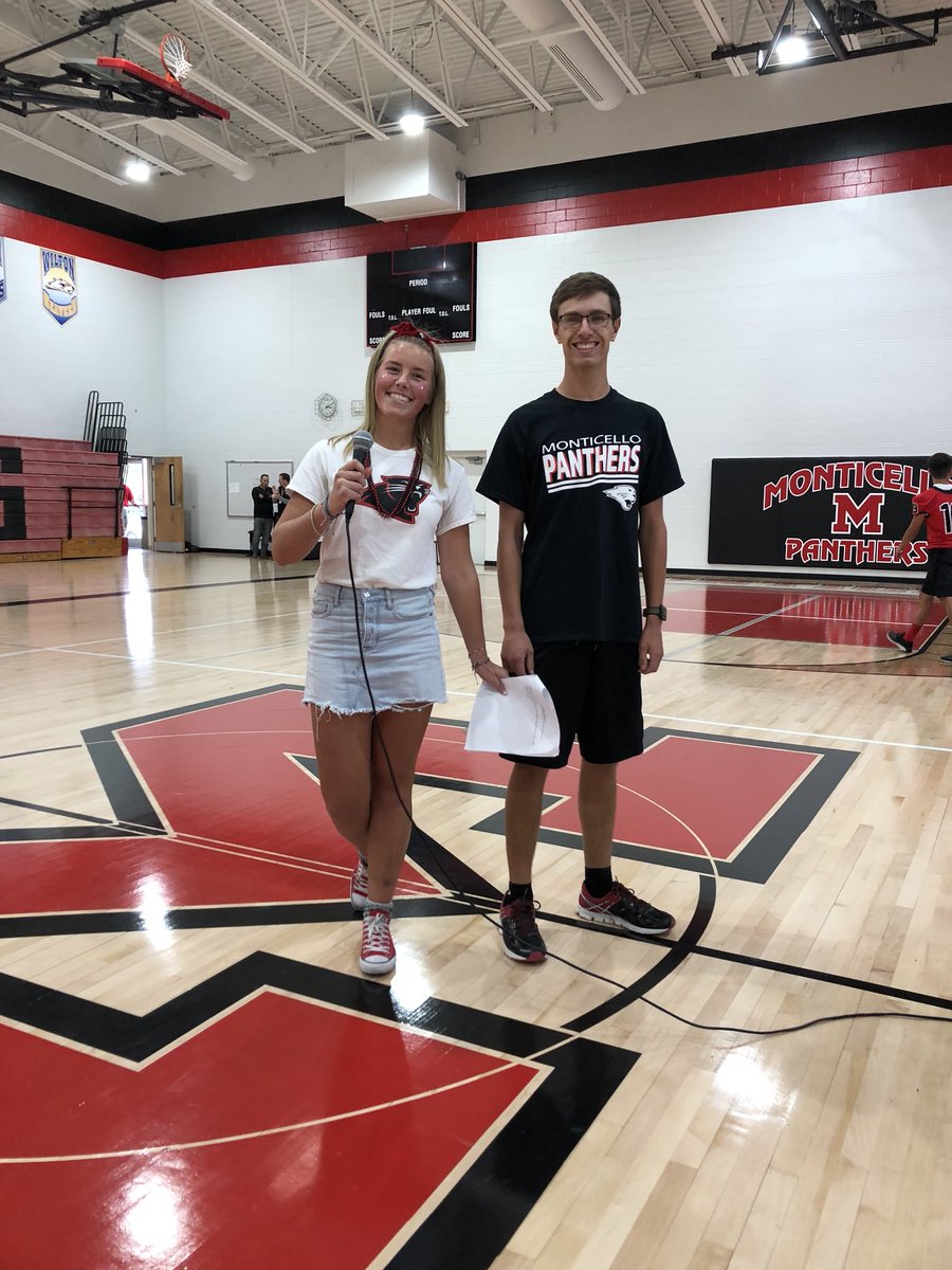 MontiStudCounci's tweet image. thank you to everyone who participated in and cheered at the pep rally today !! 🐾 spirit day was a success !! 🔴⚫️⚪️ #GoBand #GoCheerleading #GoMCs #GoVolleyball #GoFootball #GoPlay #GoXC #GoDance #GoGamers #GoTeachers #GoCrowd #GoPanthers