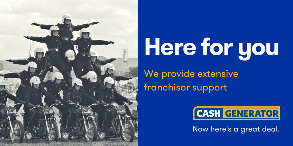 With an incredibly supportive network around you, you will always be able to seek #advice around your #franchise from the Cash Generator family! cgfranchising.co.uk #CGfranchise
