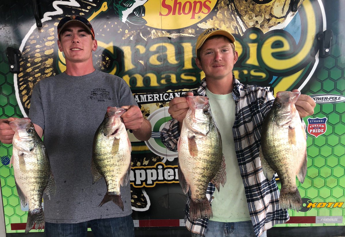 fuelinggood's tweet image. Forgot the pic! Nice slabs, Gents! #ethanol #fuelyourknowledge @CrappieMasterTV @EthanolRFA