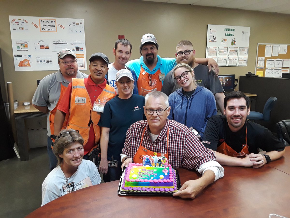 AquaTheFina's tweet image. Celebrating the best COS @sgbayless Birthday, with store associates and the MET Team @HomeDepotBG2318 #OneTeam #TrollCake #PrincessPoppy #HeLovedIt #SeptemberBaby @ShawnGoss1 @HDLutz @RICHARDLSEIBER1 @redwing19y @RobD250 @RStOnge250 @colemand_renkin @sbeckjr @franbutterfly6
