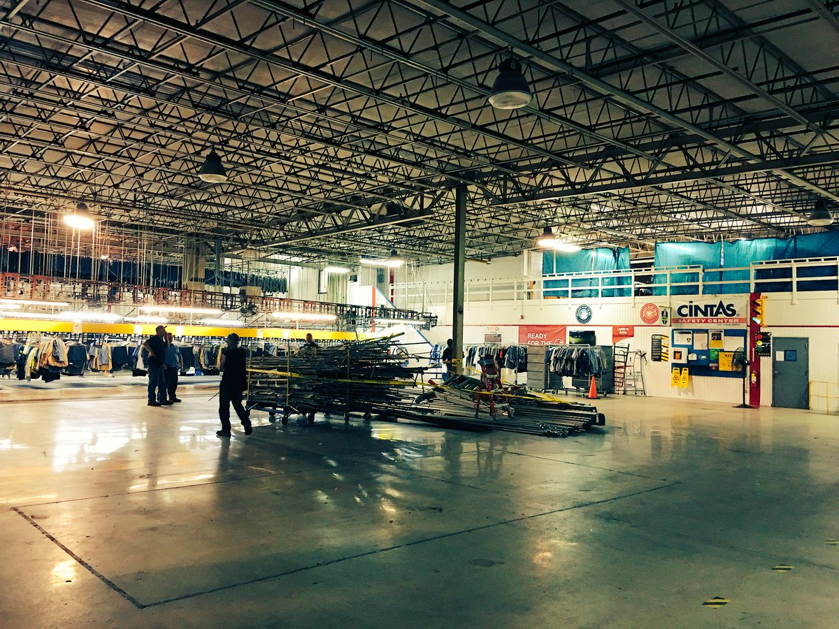 ICSSConveyor's tweet photo. The demolition work is finished and installation phase has started. https://t.co/wiU2XYRAty