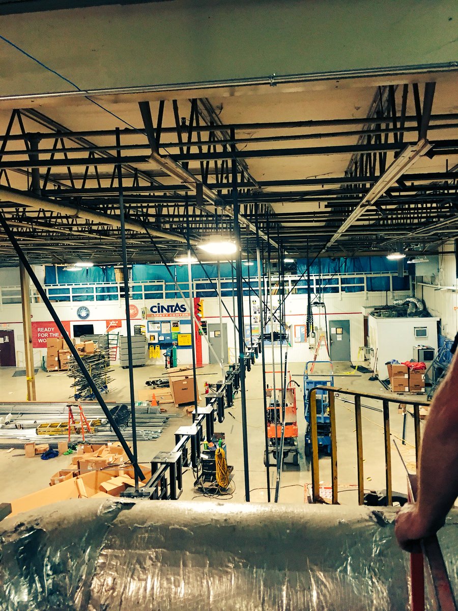 ICSSConveyor's tweet photo. The demolition work is finished and installation phase has started. https://t.co/wiU2XYRAty