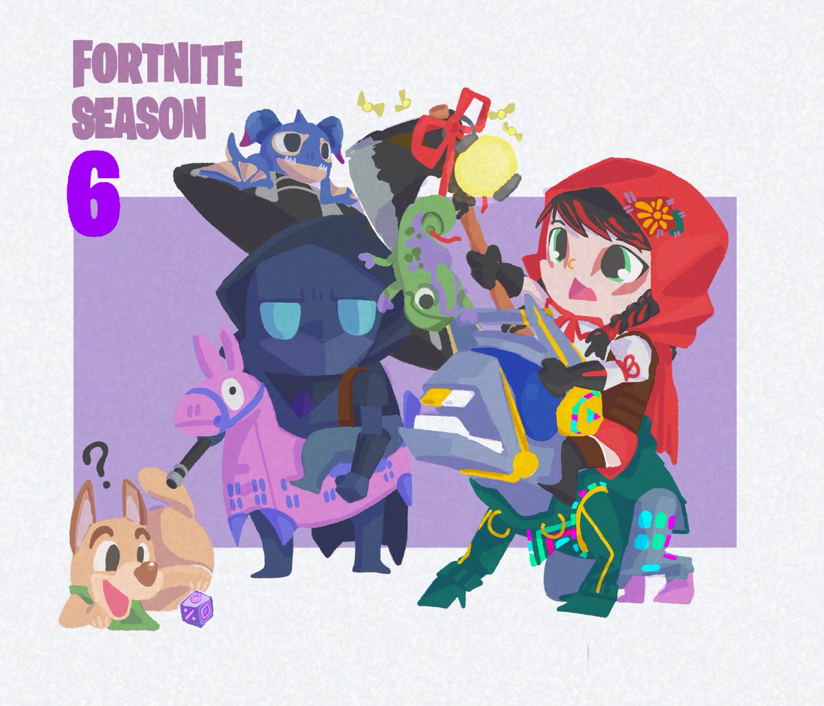 じんたそ Fortniteイラストツイート一覧