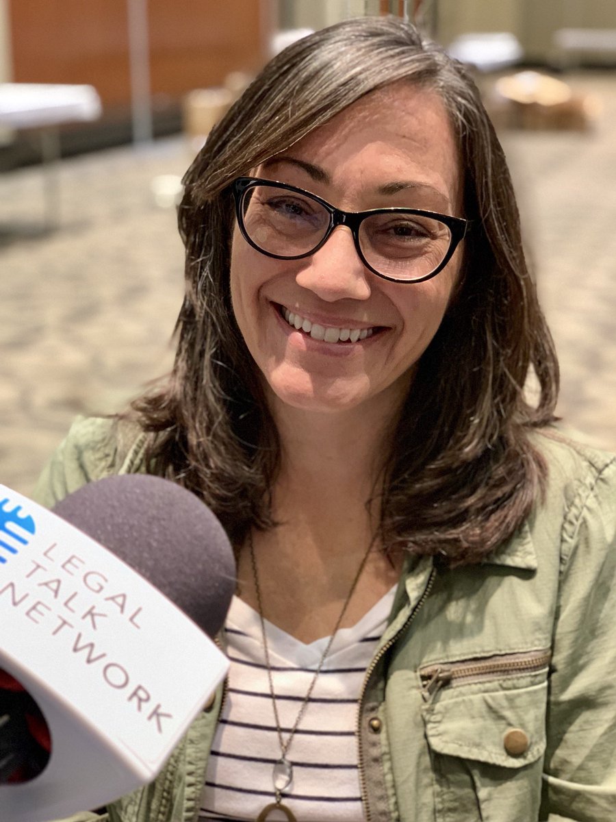LegalTalkNet's tweet photo. Earlier recording with Nicole Black talking about her 3 Tech Track presentations at #SBMNext @MIStateBar @nikiblack #AI #Cloud https://t.co/m0oRBoO9c6