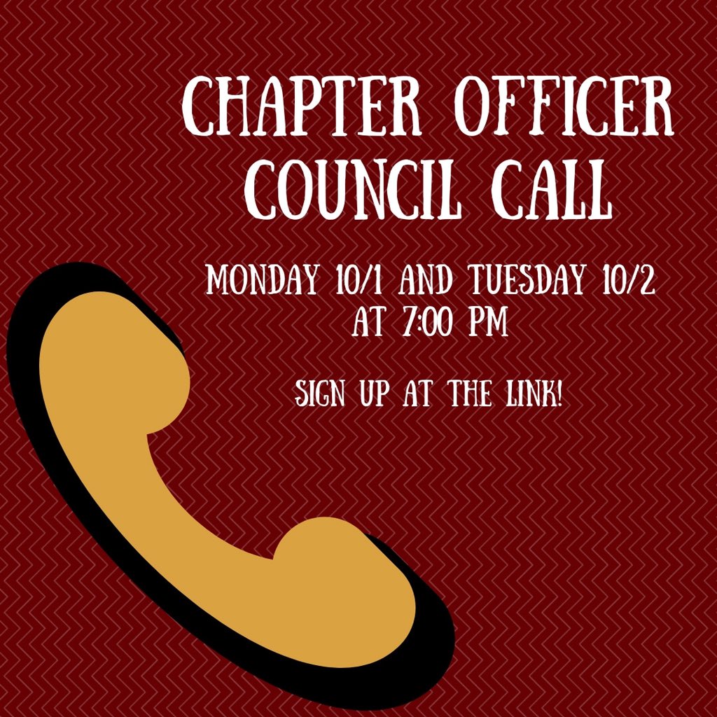 Are you a chapter officer who wants to connect with your state officers and other chapter officers as well as stay up to date with the latest Mass DECA news? Join the chapter officer council calls next week by signing up at: docs.google.com/forms/d/1w-oC3…