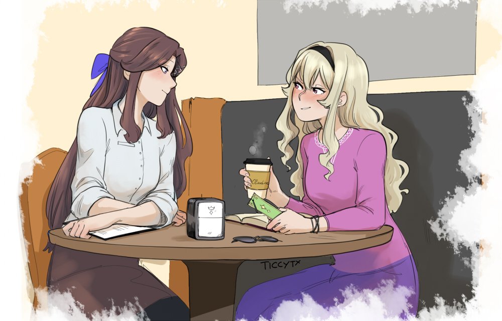 「pls check you my friend fic about kuromaya coffee shop au, i」Ticcy