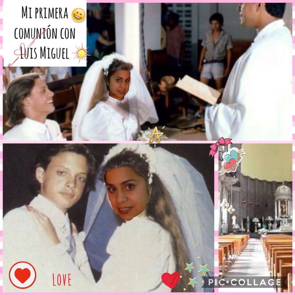 polas76's tweet photo. @GNPSeguros #VivirEsIncreible #ViendoAlSol Esta foto tiene muchos años, pero fue increíble poder hacer la primera comunión con mi querido amigo Luis Miguel https://t.co/4oDmRNMm9X