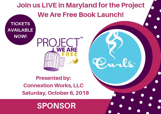 DrTamikaWorks's tweet photo. We're excited to announce our partnership w/ @CURLShaircare as our Sponsor for Project We Are Free. CURLS is a leading curly hair care company providing consumers w/ an unrivaled premium line of natural curly hair solutions for waves, curls &amp; kinks. #domesticviolence https://t.co/SzKRppPDs6