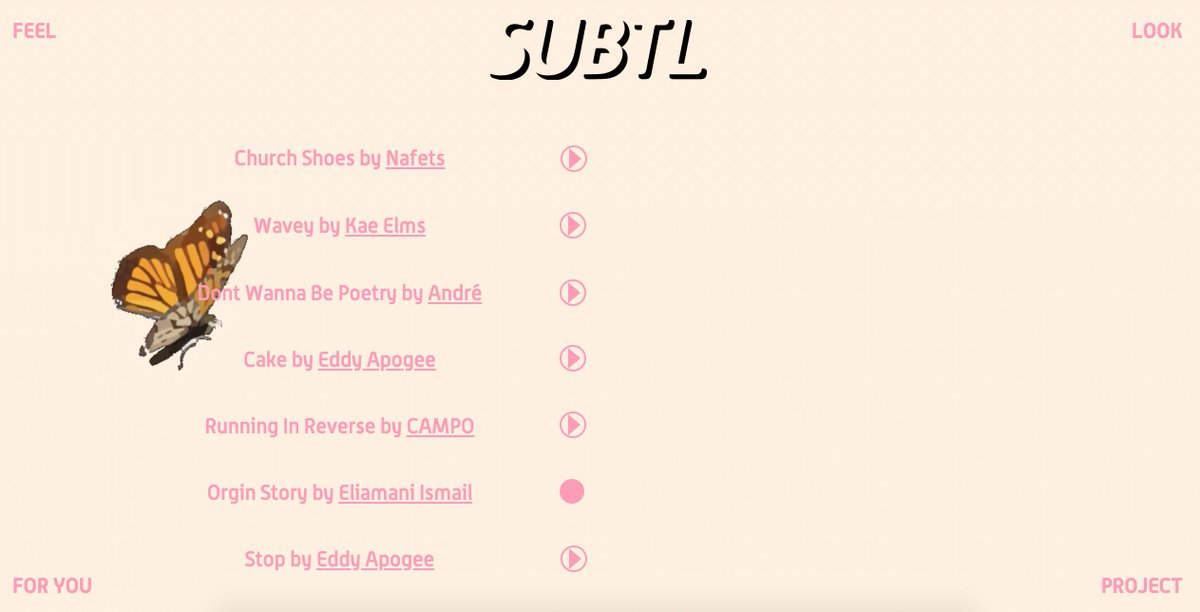 be_subtl's tweet image. I been ghosting lately but my site releases 9pm PST for those interested. It features a streaming page for emerging musicians and spoken word artists to showcase their works on the site. If youre interested/know anyone tag them!! Project Subtl Forever