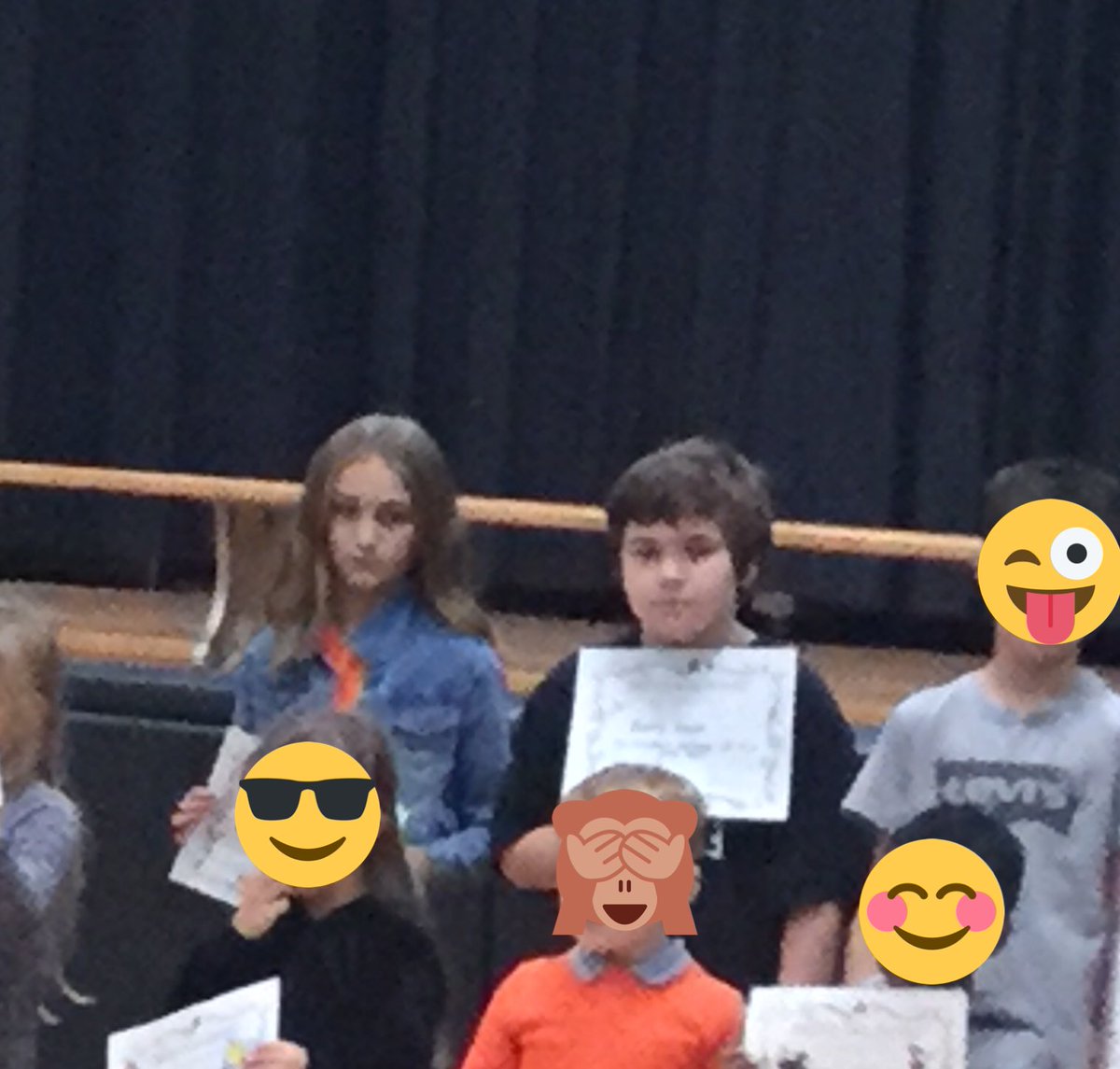 MissJJTweets's tweet photo. 4/5J honouring our Triple A students of the month ES and JP - great leadership and attitudes! Congrats to JH too who was pulled from the good news draw! @HPSVP https://t.co/SWa9CZVAqB