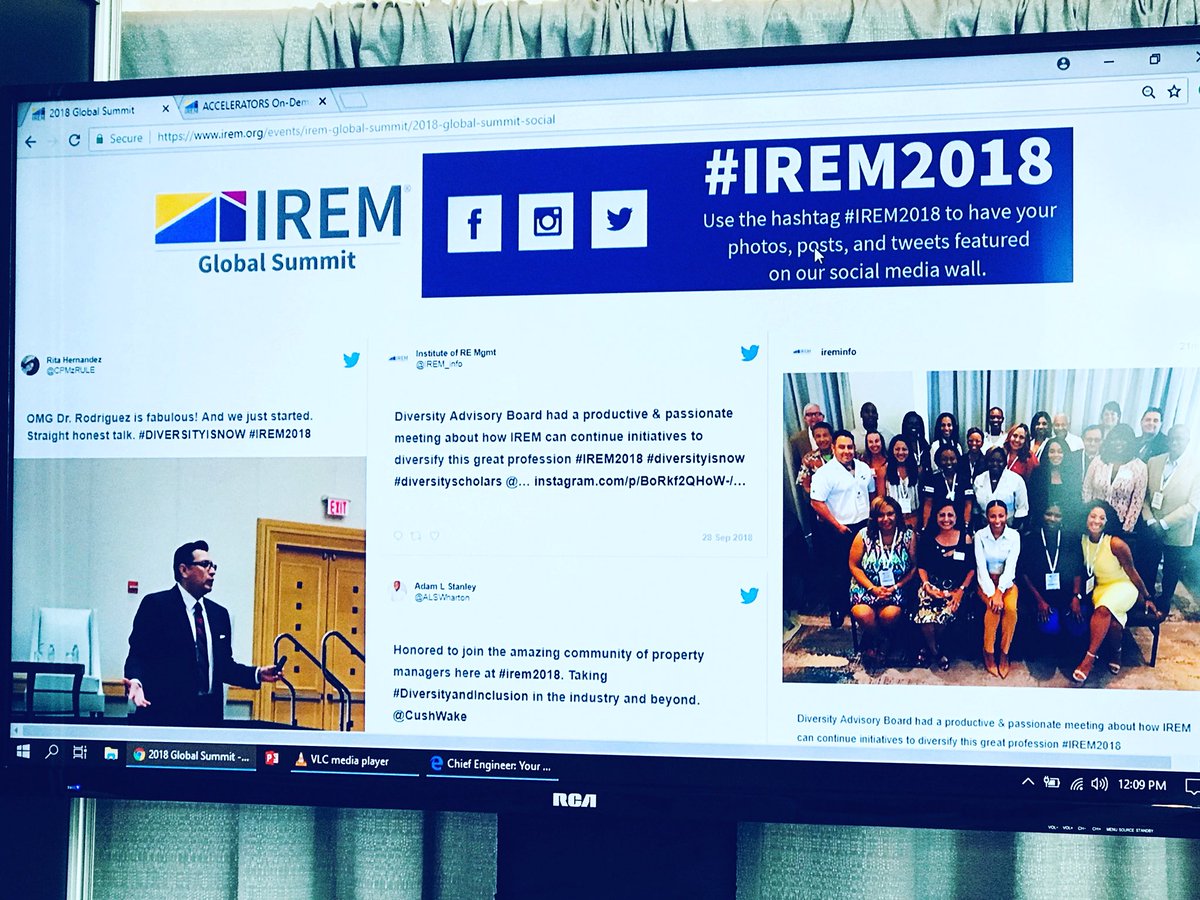 RRodriguezPhD's tweet photo. Thanks @IREM_info for the invite to speak about D&amp;I at your global summit.  Great audience for my session.  #IREM2018 https://t.co/GZwrxQ7yDe