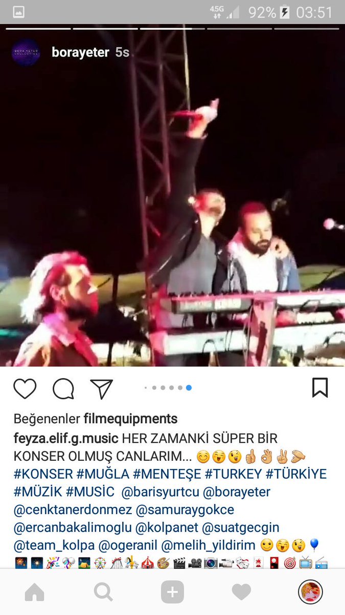 FEG0603's tweet photo. HER ZAMANKİ SÜPER BİR KONSER OLMUŞ CANLARIM... 😊😄😉👍👌✌👏 #KONSER #MUĞLA #MÜZİK @barisyurtcu @boraYeter @cenktanerdonmez @samuraygokce @ercanbakalimoglu @kolpaNet @suatgecgin @team_kolpa @ogeranil @melihyldrm__ #BARIŞYURTCU #BORAYETER #CENKTANERDÖNMEZ #SAMURAYGÖKÇE #KOLPA https://t.co/aHOADEwGYd