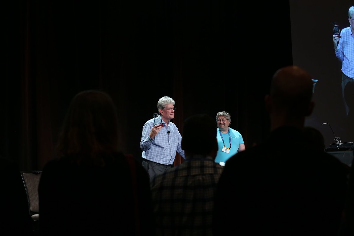 Congratulations and thank you for five years of #CppCon, <a href="/_JonKalb/">Jon Kalb</a> - may the standing ovation you received tonight always cast a warm light over the years we shared in Seattle and supercharge our next era in Colorado!