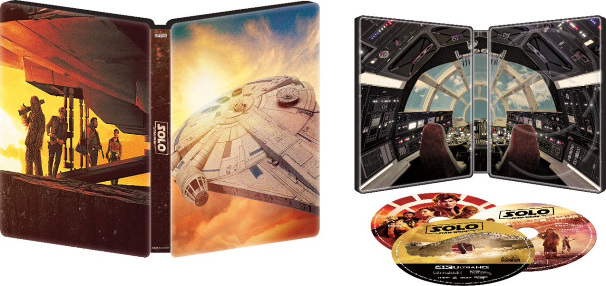 mdefined's tweet photo. Solo: A Star Wars Story is out now! Get your SteelBook while supplies last! This SteelBook art is one of my favorites! https://t.co/XCHXo7Rykd @StarWars @BestBuy #ad https://t.co/fSNu2Lnsgd