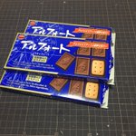 アルフォートの空箱で工作しました！