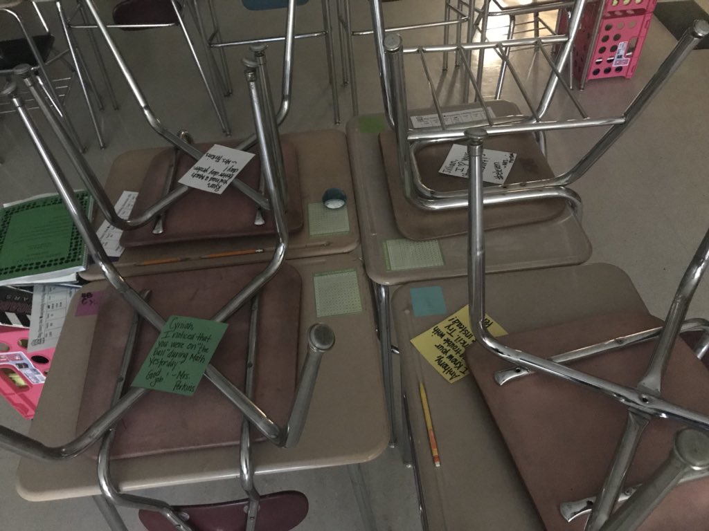 edugirl6's tweet photo. Starting the day off with surprise positive notes to each of my scholars to spark their day! So wonderful to hear them share what did yours say? @elmiracityschools @PerksScholars @TEXRPE2E #KindnessMatters https://t.co/GdcUsOb7FF